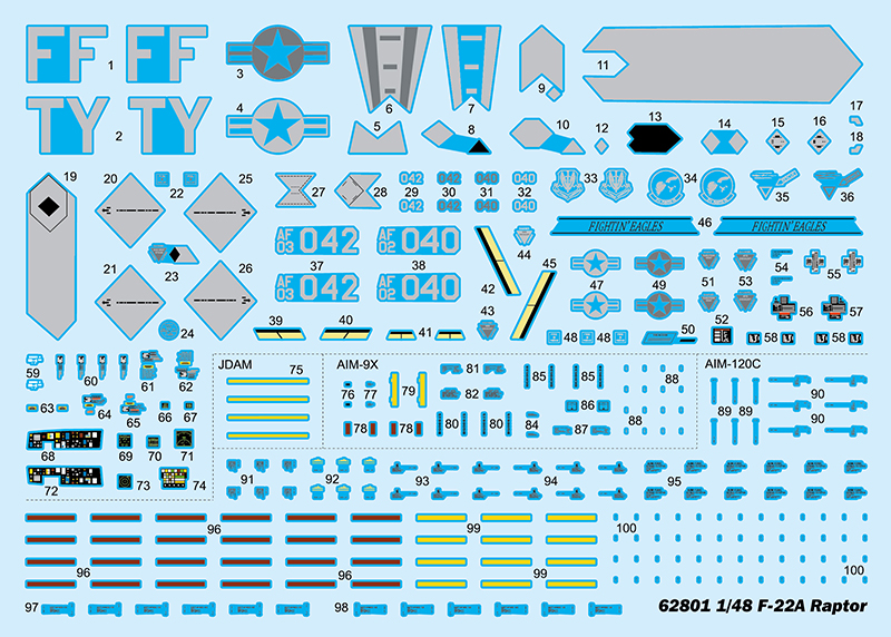 ak-interactive-f-22a-raptor-1-48-kit-modellismo-aereo-da-costruire-e-dipingere image 4