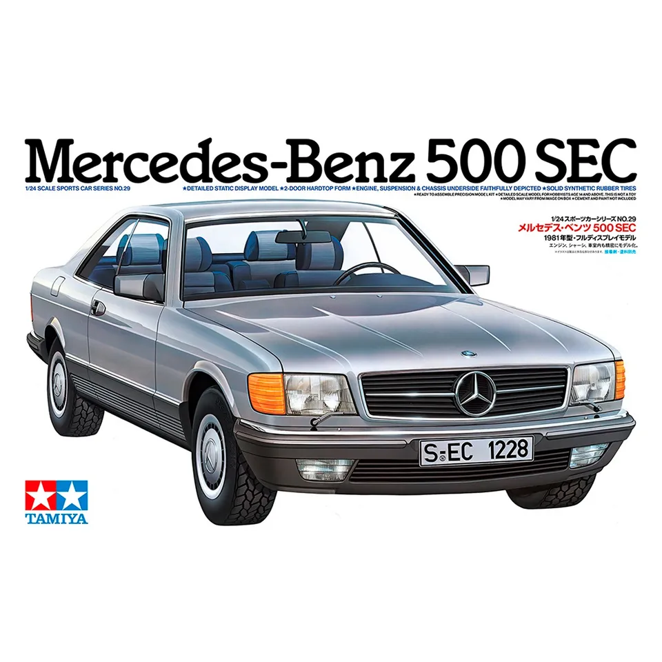 ak-interactive-1-24-mercedes-benz-500-sec image 1