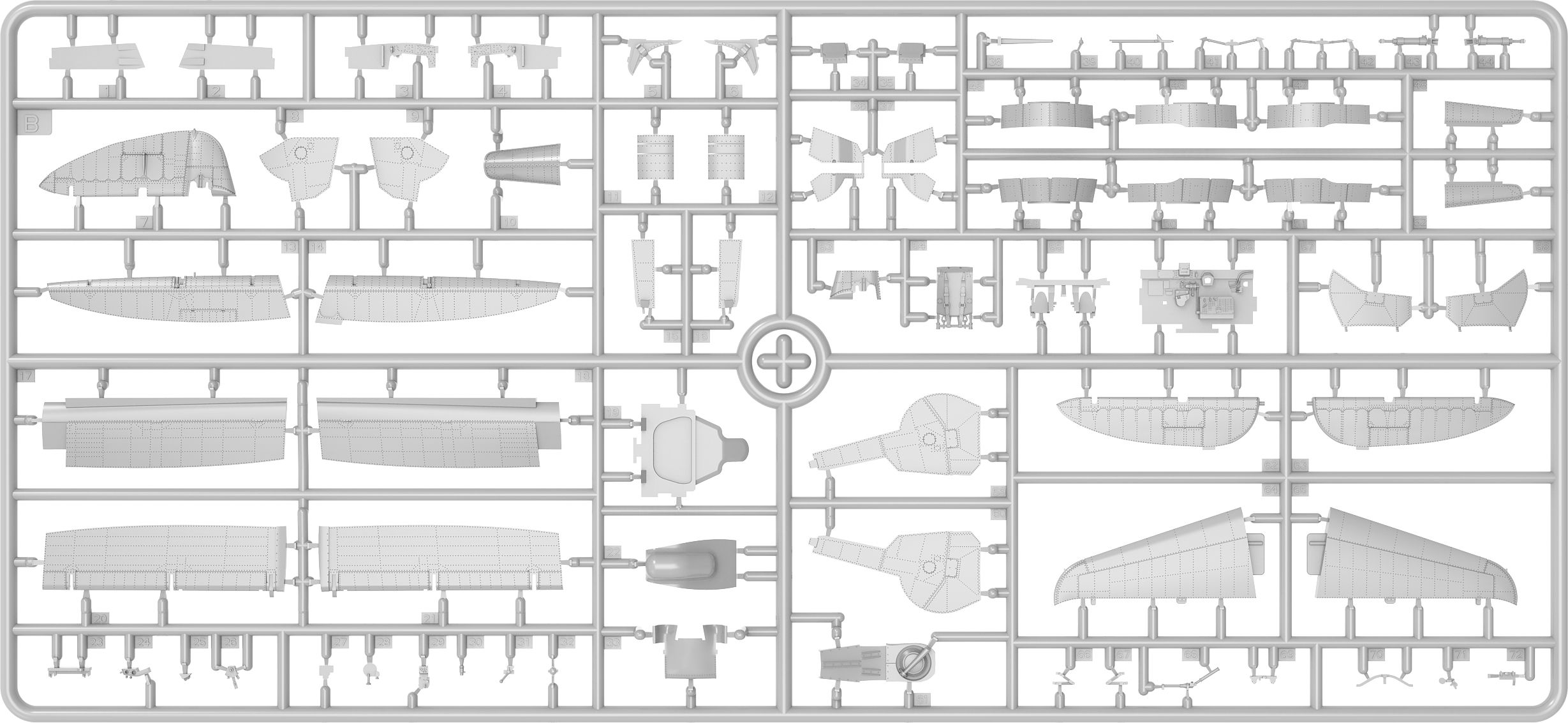 ak-interactive-1-48-thunderbolt-mk-i-royal-air-force-basic-kit-aereo-da-costruir image 6