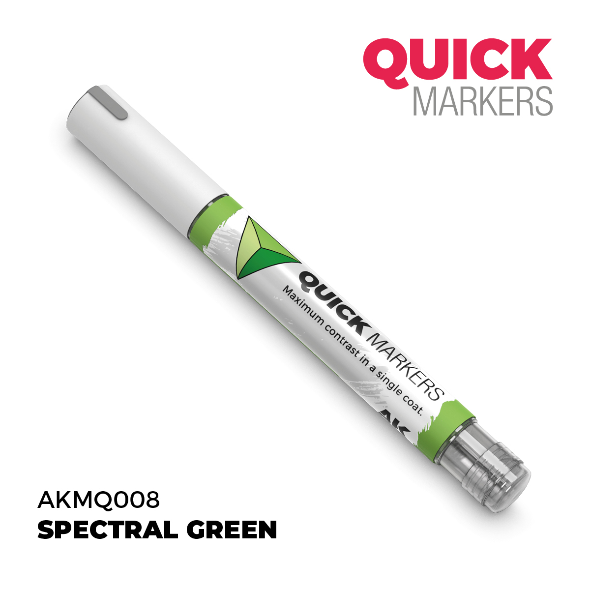 ak-interactive-verde-espectral-quick-marker-pennarello-acrilico image 2