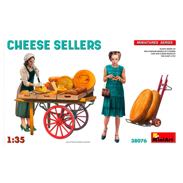 ak-interactive-1-35-cheese-sellers-kit-di-modellismo-con-figure image 1