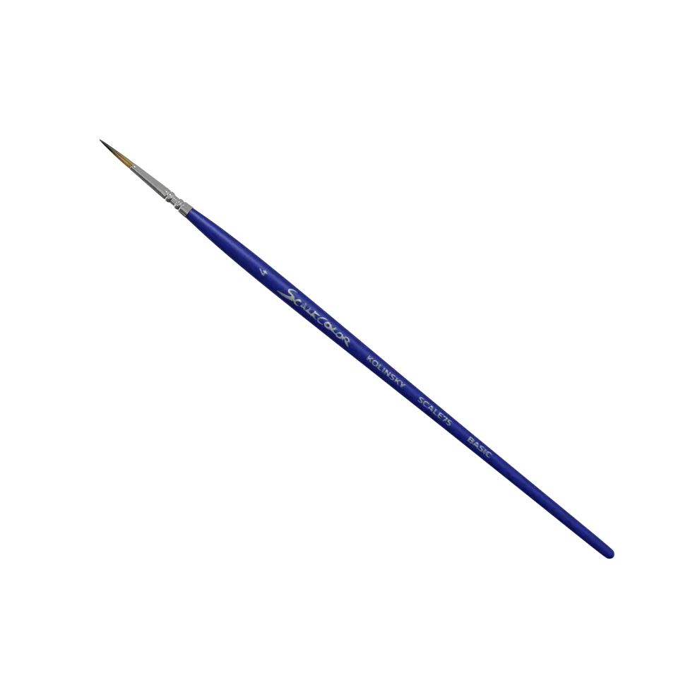 scale75-kolinsky-sable-brush-4-pennello-in-martora-per-modellismo image 1