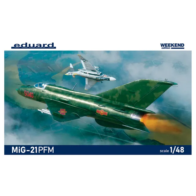 ak-interactive-mig-21pfm-1-48-kit-modellismo-aereo-da-costruire-e-dipingere image 1