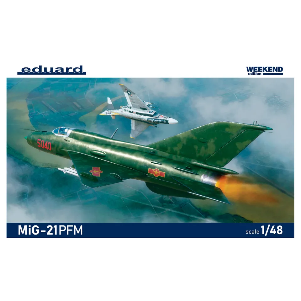 ak-interactive-mig-21pfm-1-48-kit-modellismo-aereo-da-costruire-e-dipingere image 1