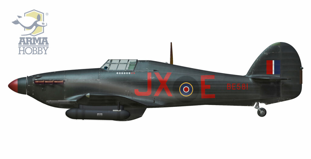 ak-interactive-hurricane-mk-iic-1-48-kit-caccia-britannico-in-scala image 5