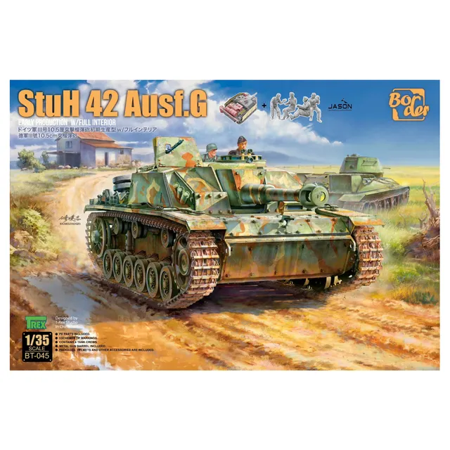 ak-interactive-1-35-stuh-42-ausf-g-early-production-con-interno-completo image 1