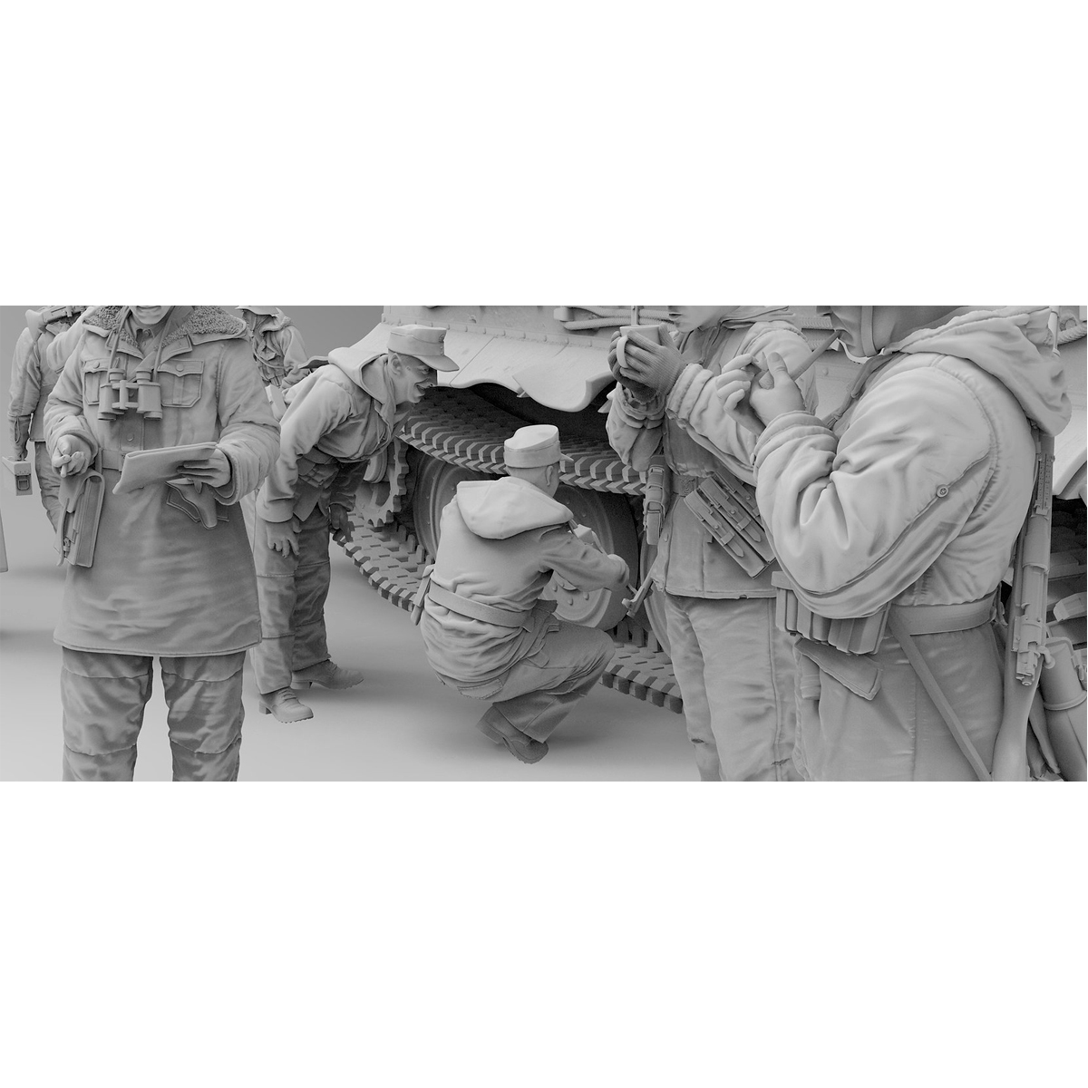 ak-interactive-tiger-crew-totenkopf-in-uniforme-invernale-fronte-orientale-kit-f image 2