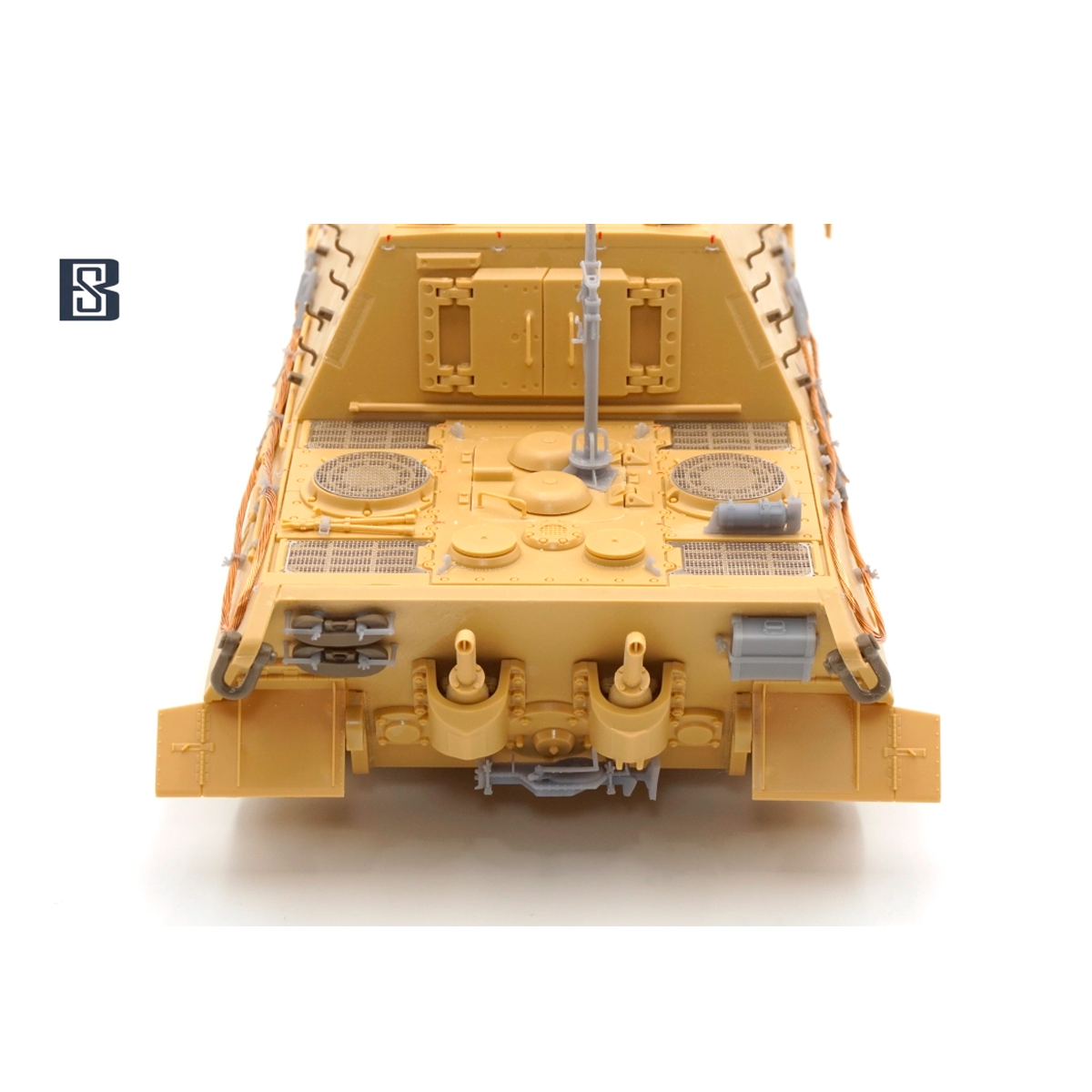 ak-interactive-set-di-dettaglio-jagdtiger-1-35-con-supporto-mitragliatrice image 6