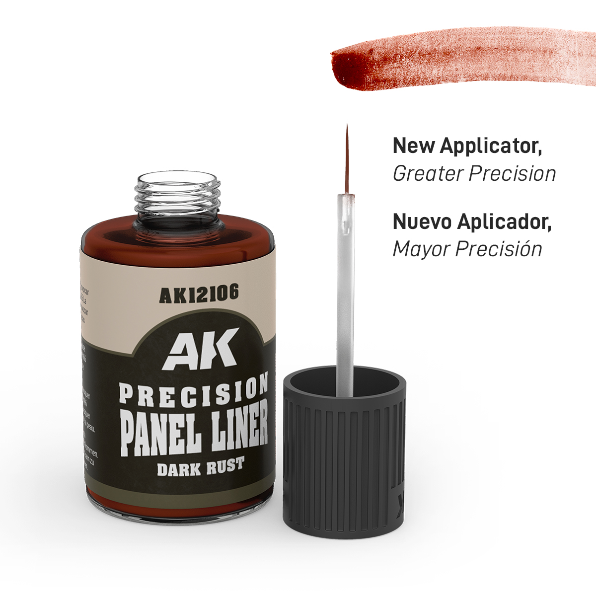 ak-interactive-dark-rust-precision-panel-liner-inchiostro-per-panel-lining-ruggi image 2