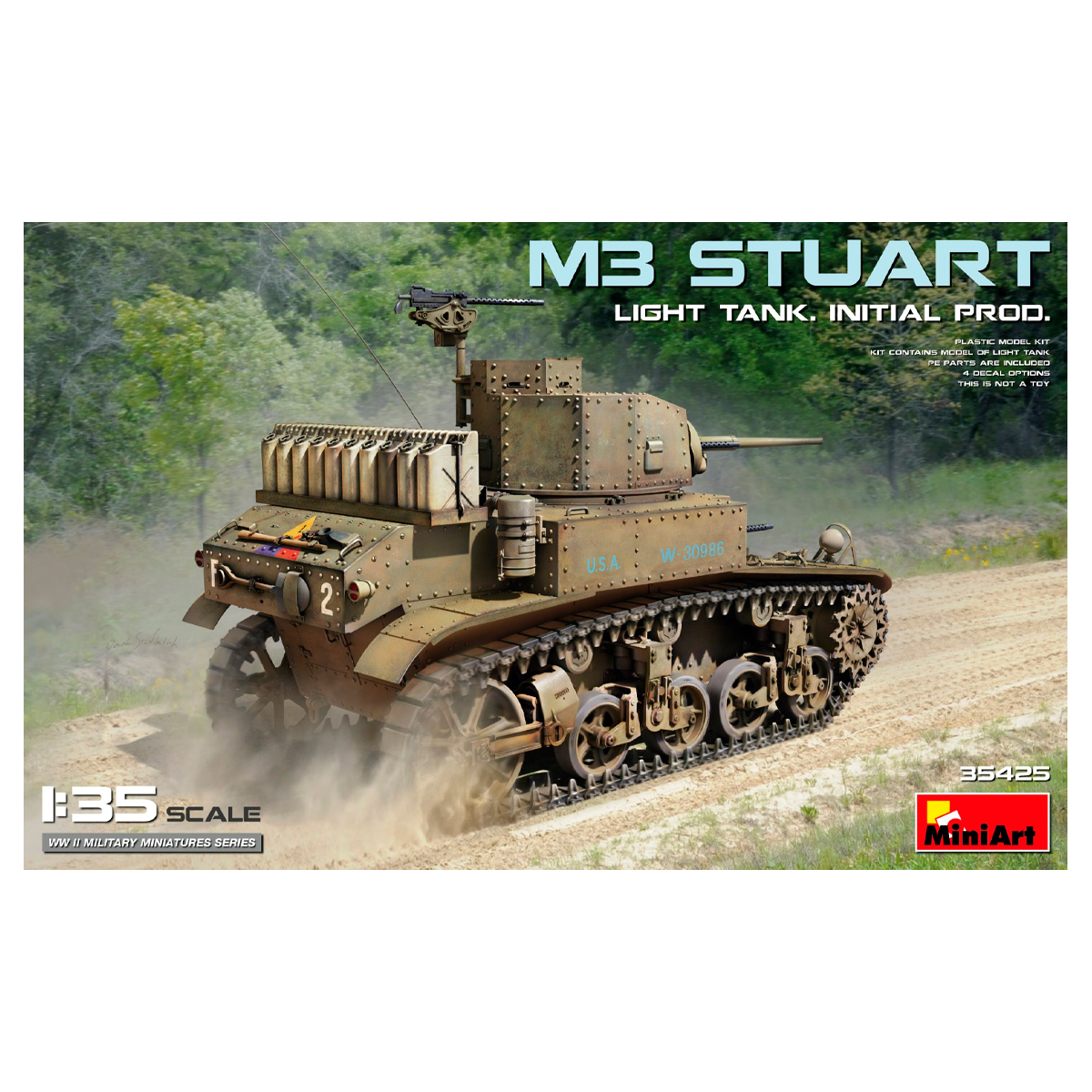 ak-interactive-1-35-m3-stuart-light-tank-produzione-iniziale image 1
