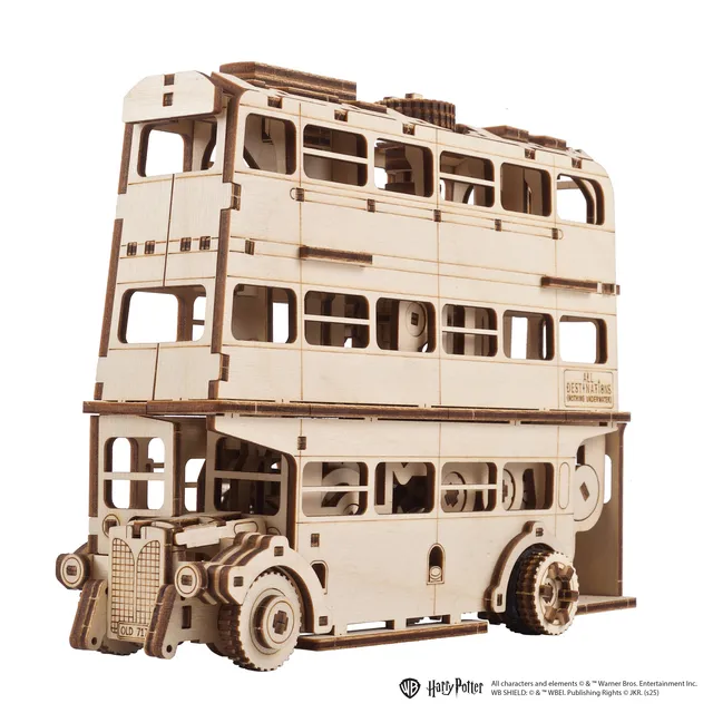 ugears-knight-bus-harry-potter-kit-modellismo-meccanico-in-legno image 1