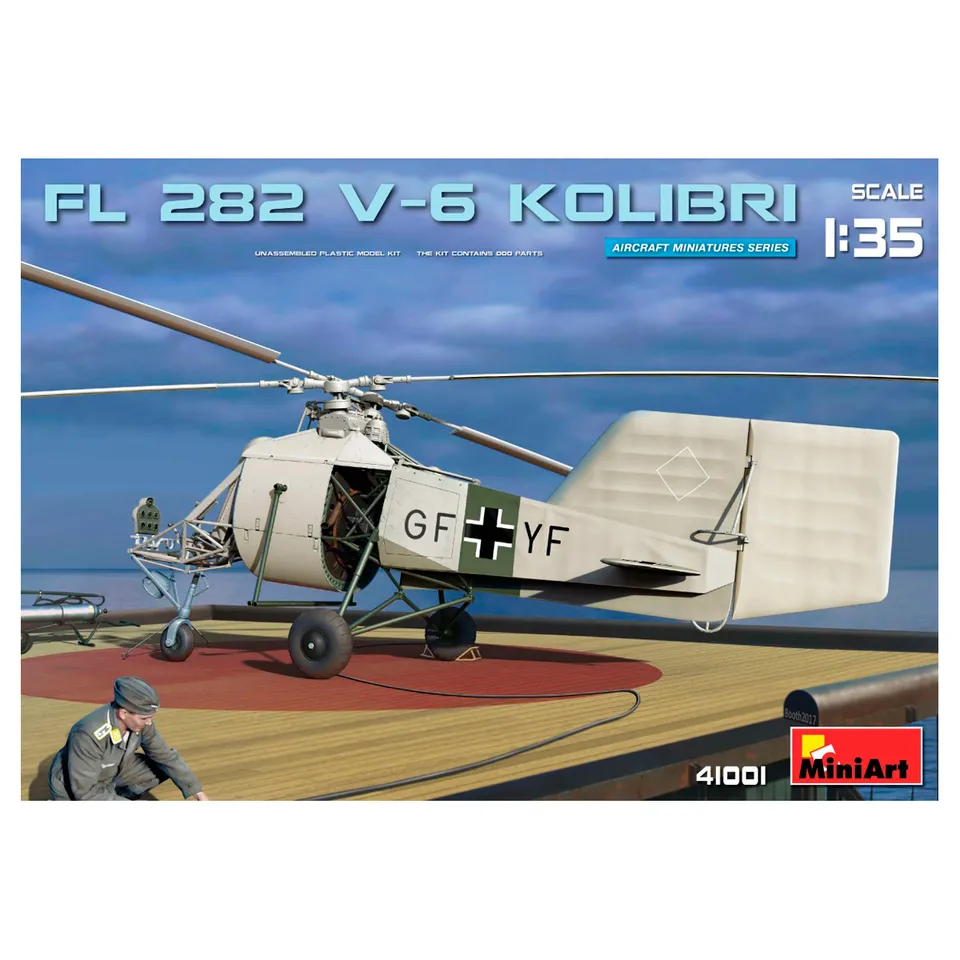 ak-interactive-1-35-fl-282-v-6-kolibri-kit-modellismo-elicottero image 1
