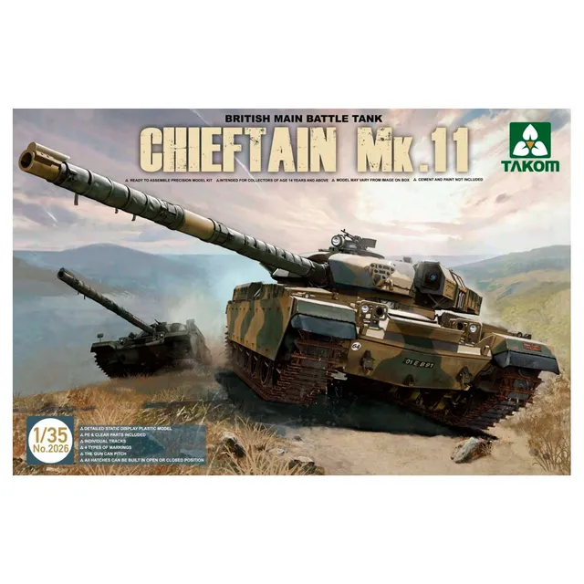 ak-interactive-1-35-british-mbt-chieftain-mk-11-kit-di-modellismo image 1