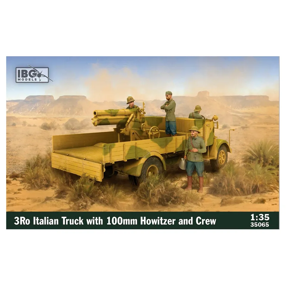 ak-interactive-3ro-autocarro-italiano-con-obice-da-100mm-ed-equipaggio-1-35 image 1