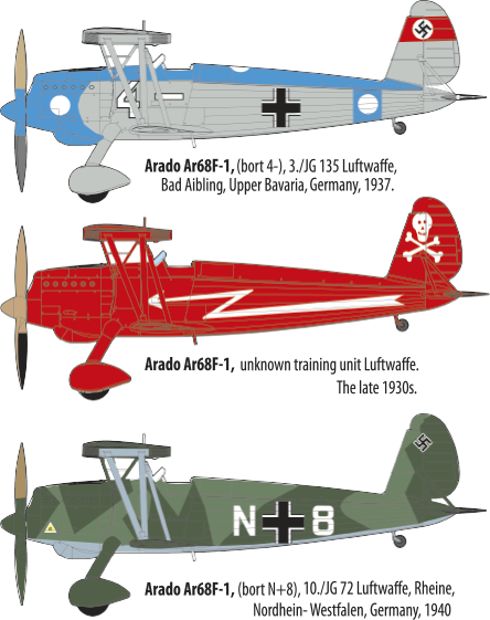 ak-interactive-1-48-arado-ar-68f-kit-modellismo-aerografo image 3