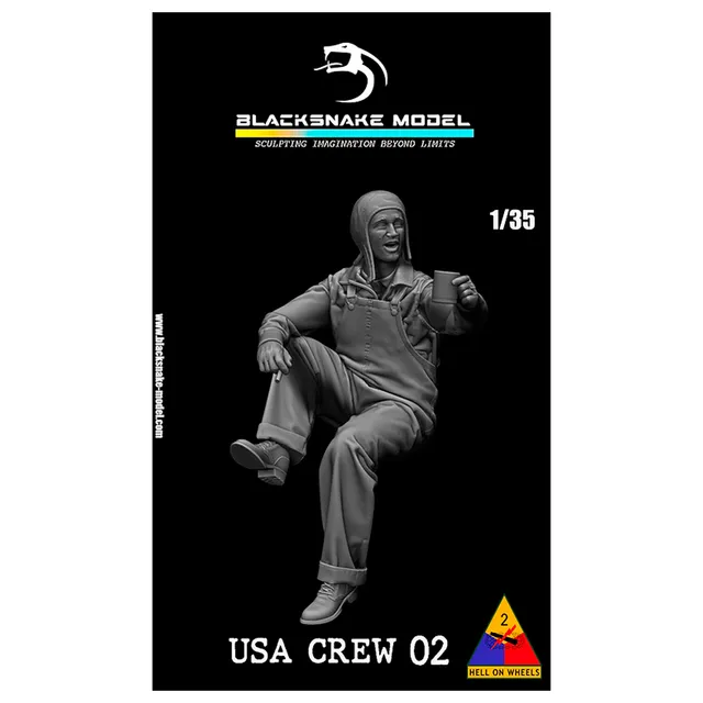 ak-interactive-usa-tank-crew-02-kit-di-modellismo-figure image 1