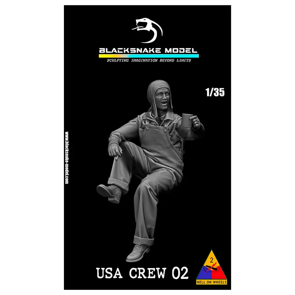 ak-interactive-usa-tank-crew-02-kit-di-modellismo-figure-2 image 1
