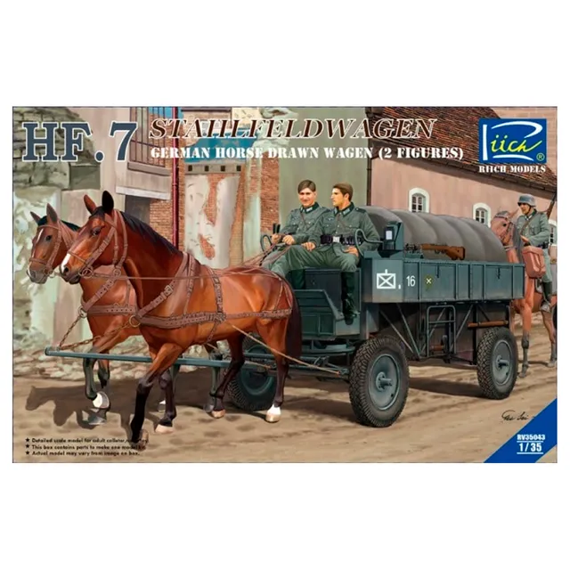 ak-interactive-hf-7-stahlfeldwagen-carro-tedesco-trainato-da-cavalli-1-35-con-2- image 1