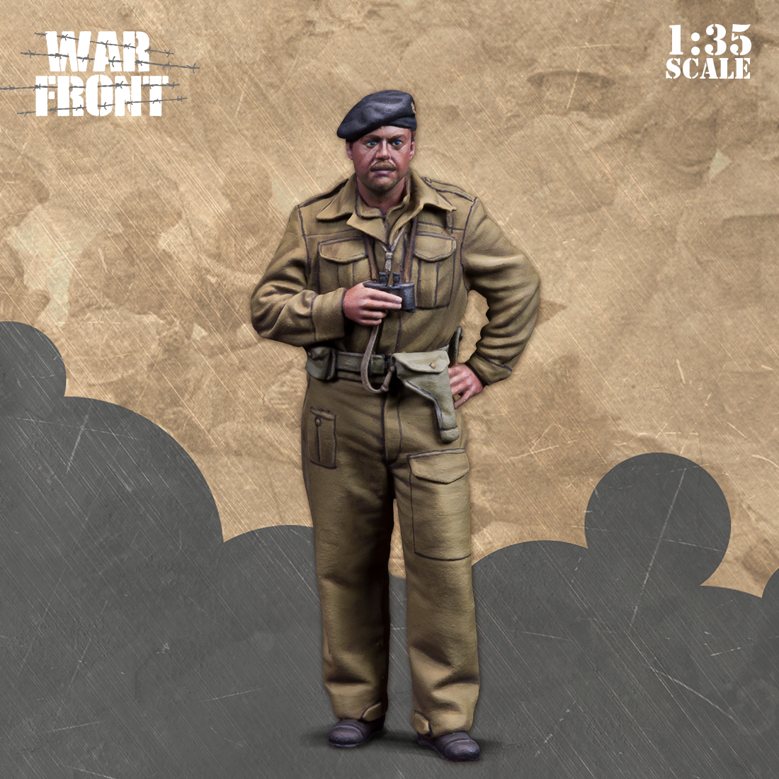 scale75-warfront-british-tanker-1-35-figura-in-resina-da-montare-e-dipingere image 3