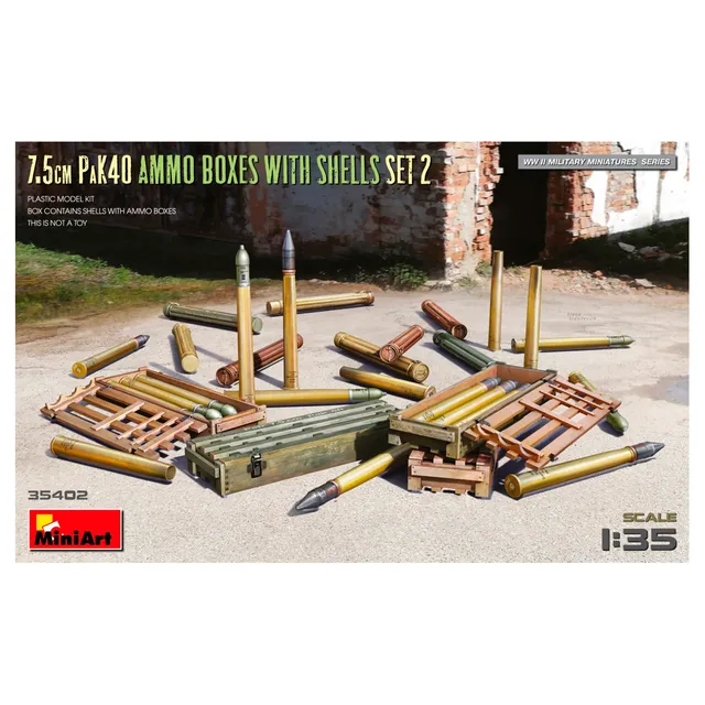 ak-interactive-1-35-7-5cm-pak40-ammo-boxes-w-shells-set-2-casse-e-munizioni-in-s image 1