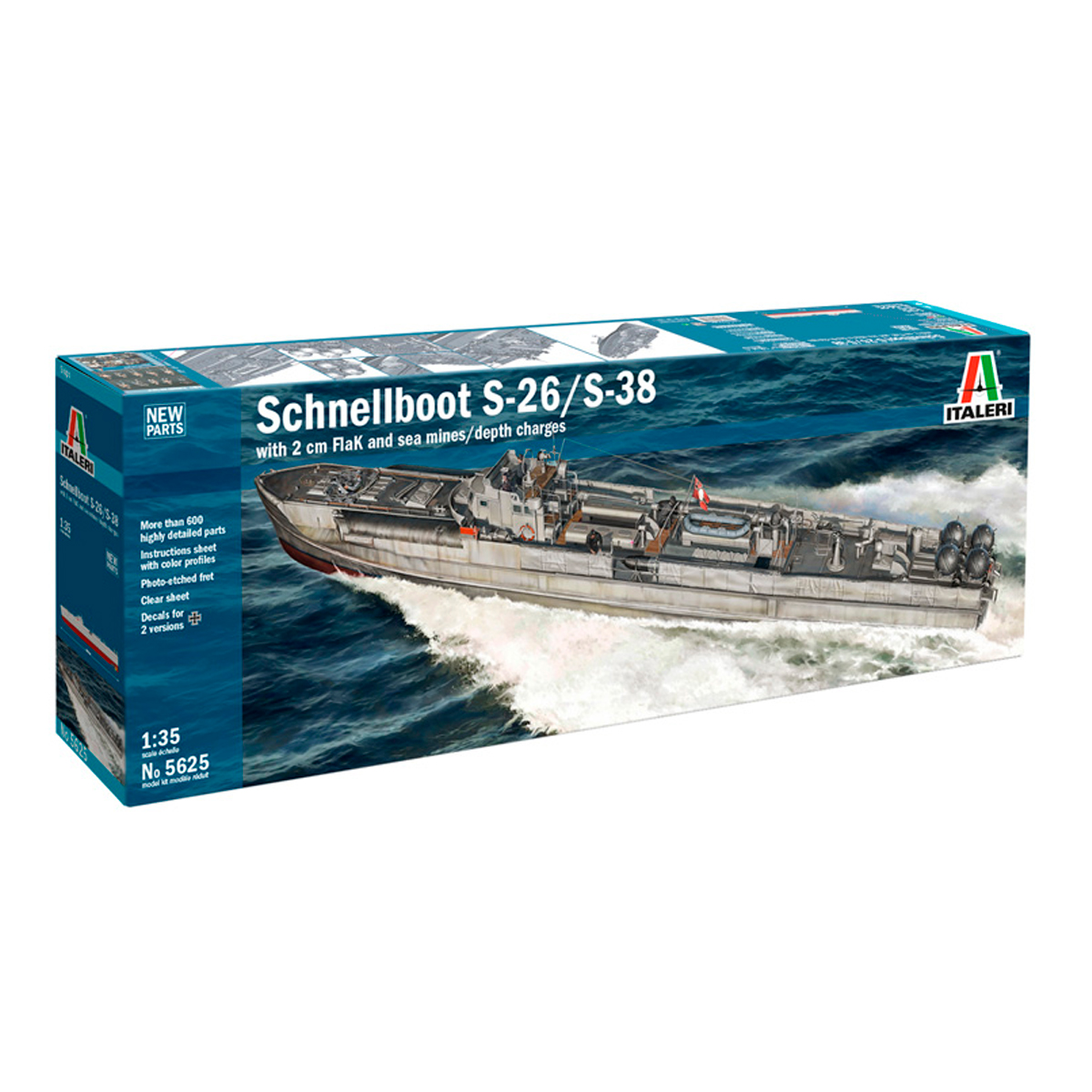 ak-interactive-1-35-schnellboot-s-26-s-38-kit-motosilurante-tedesca image 1