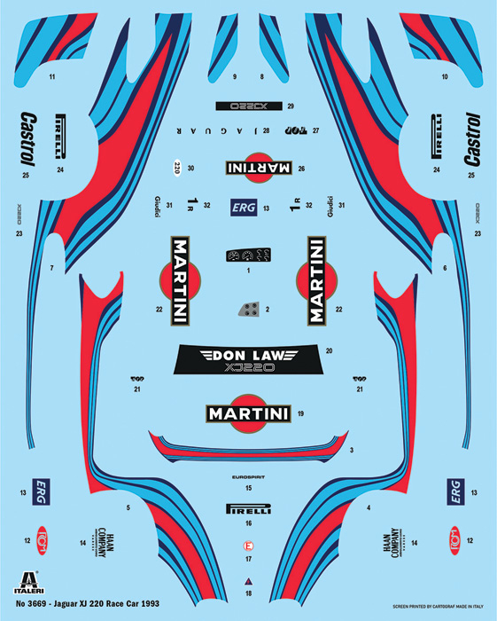 ak-interactive-1-24-jaguar-xj220-racing-kit-auto image 2