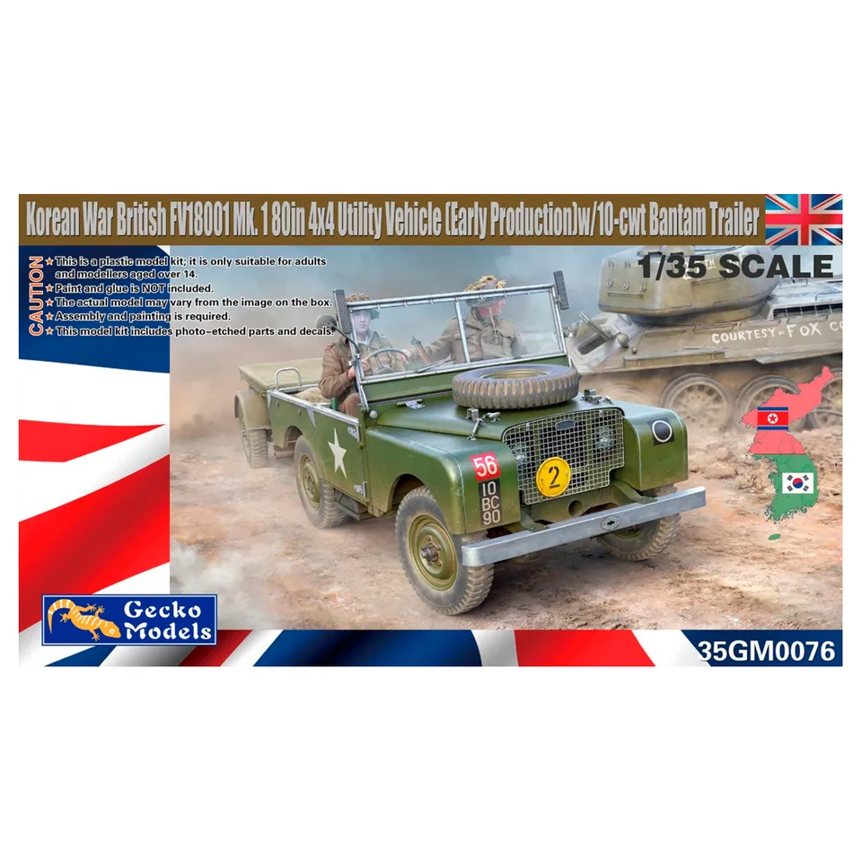 ak-interactive-1-35-british-fv18001-mk-1-utility-vehicle-kit-guerra-di-corea image 1