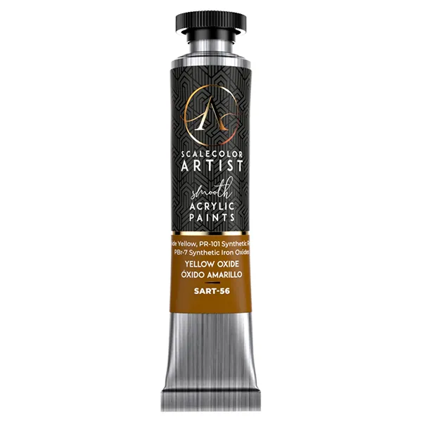 scale75-scalecolor-artist-oxide-yellow-pittura-acrilica-cremosa-premium-20ml image 1