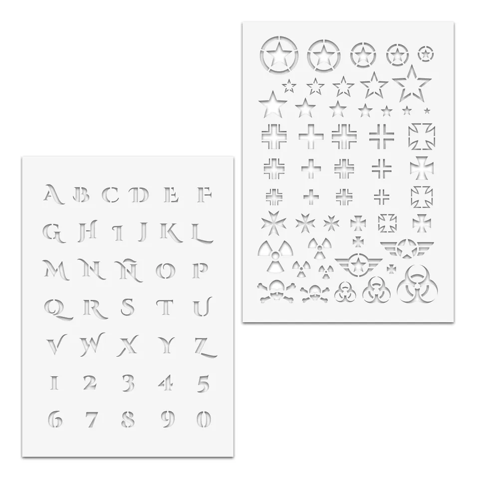 scale75-plastic-stencils-set-10-mascherine-per-aerografo-e-pennello image 1