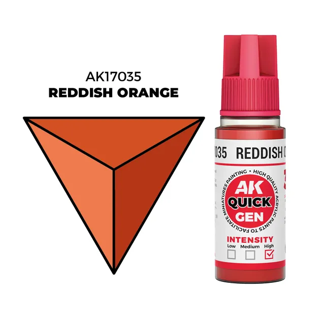 ak-interactive-quick-gen-color-rosso-aranciato-colore-acrilico-per-modellismo image 1