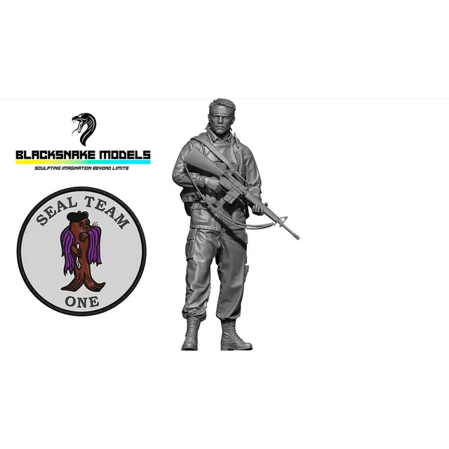 ak-interactive-1-35-seal-team-one-vietnam-hammer-invitado-inesperado-diorama image 1