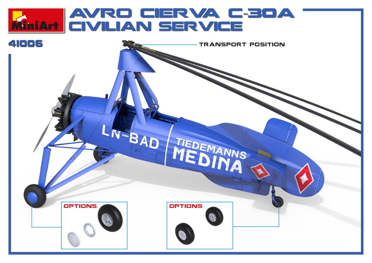 ak-interactive-1-35-avro-cierva-c-30a-civilian-service-kit-autogiro-da-montare image 5