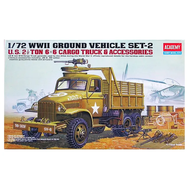 ak-interactive-1-72-camion-da-trasporto-u-s-2-5-ton-e-accessori image 1