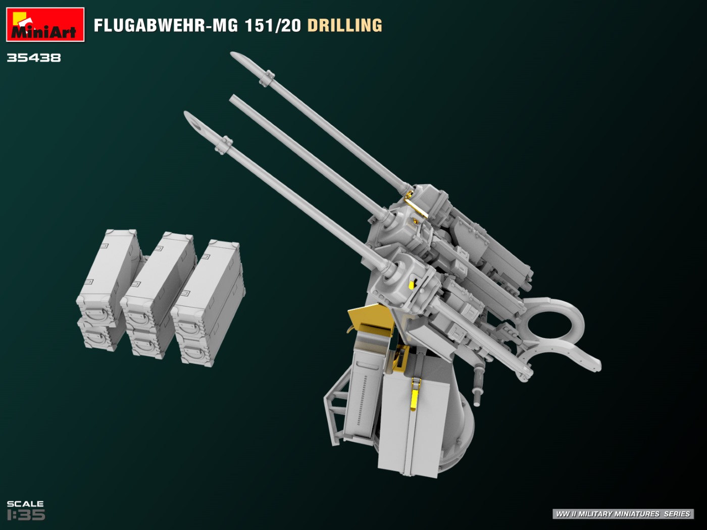 ak-interactive-1-35-flugabwehr-mg-151-20-drilling-kit-mitragliera-antiaerea image 3
