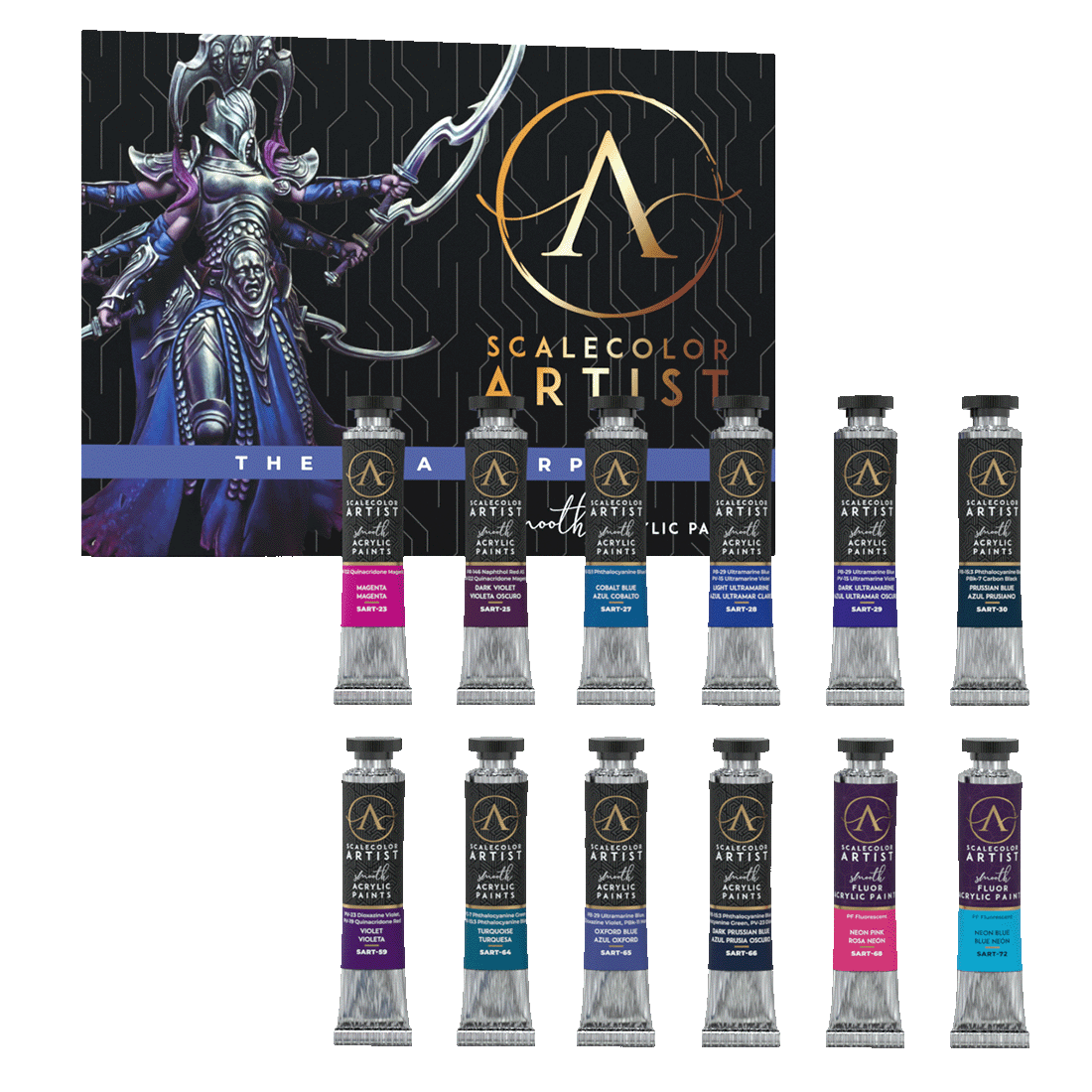 scale75-scalecolor-artist-the-sea-purple-pittura-acrilica-viola-20-ml image 2
