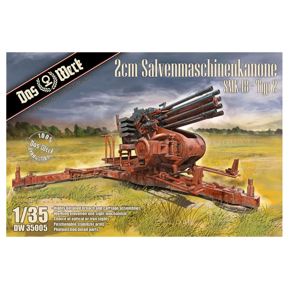 ak-interactive-2cm-salvenmaschinenkanone-smk-typ-2-kit-modellismo-militare-scala image 1