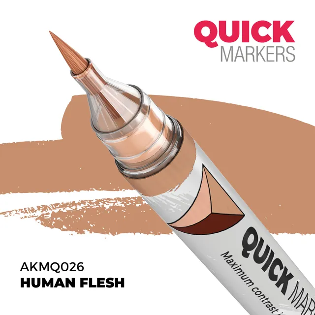 ak-interactive-human-flesh-pennarello-quick-marker-per-figure-in-scala image 1