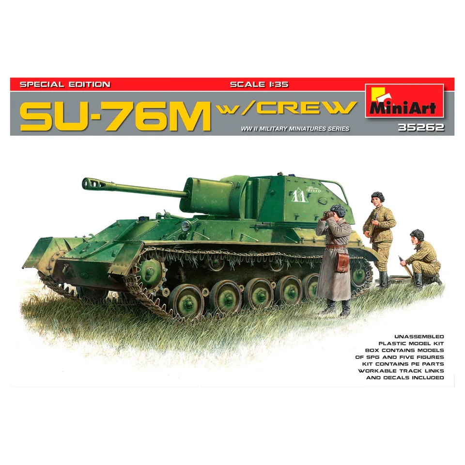 ak-interactive-su-76m-con-equipaggio-1-35-edizione-speciale image 1