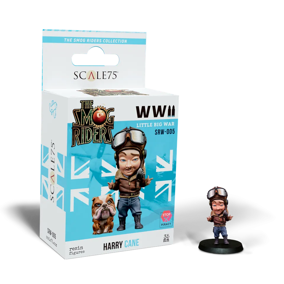 scale75-harry-cane-35mm-the-smog-riders-wwii-miniatura-in-resina image 1