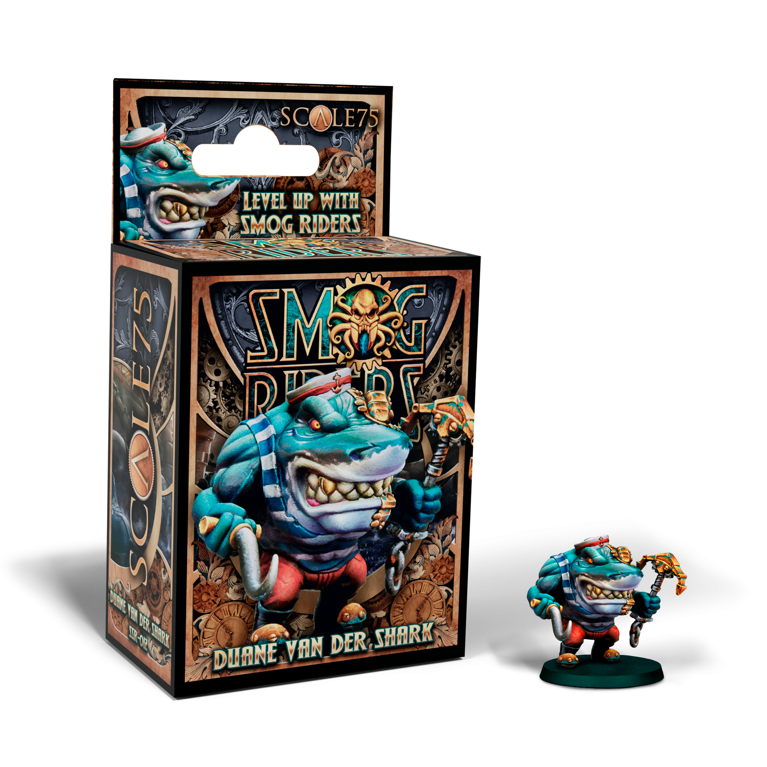 scale75-the-smog-riders-duane-van-der-shark-miniatura-35-mm-in-resina-da-montare image 1
