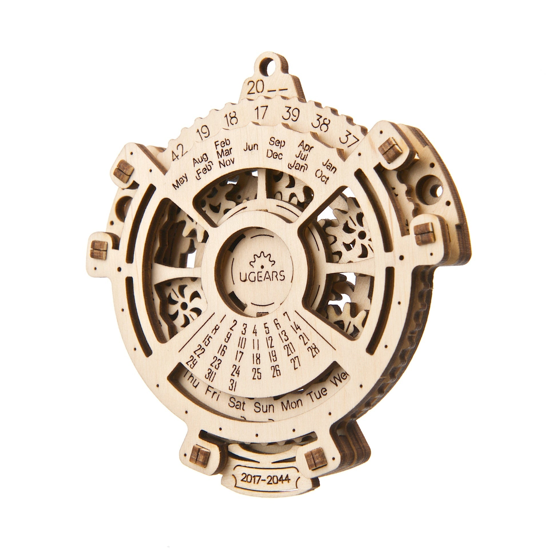ugears-date-navigator-2-0-calendario-meccanico-steampunk-in-legno image 3