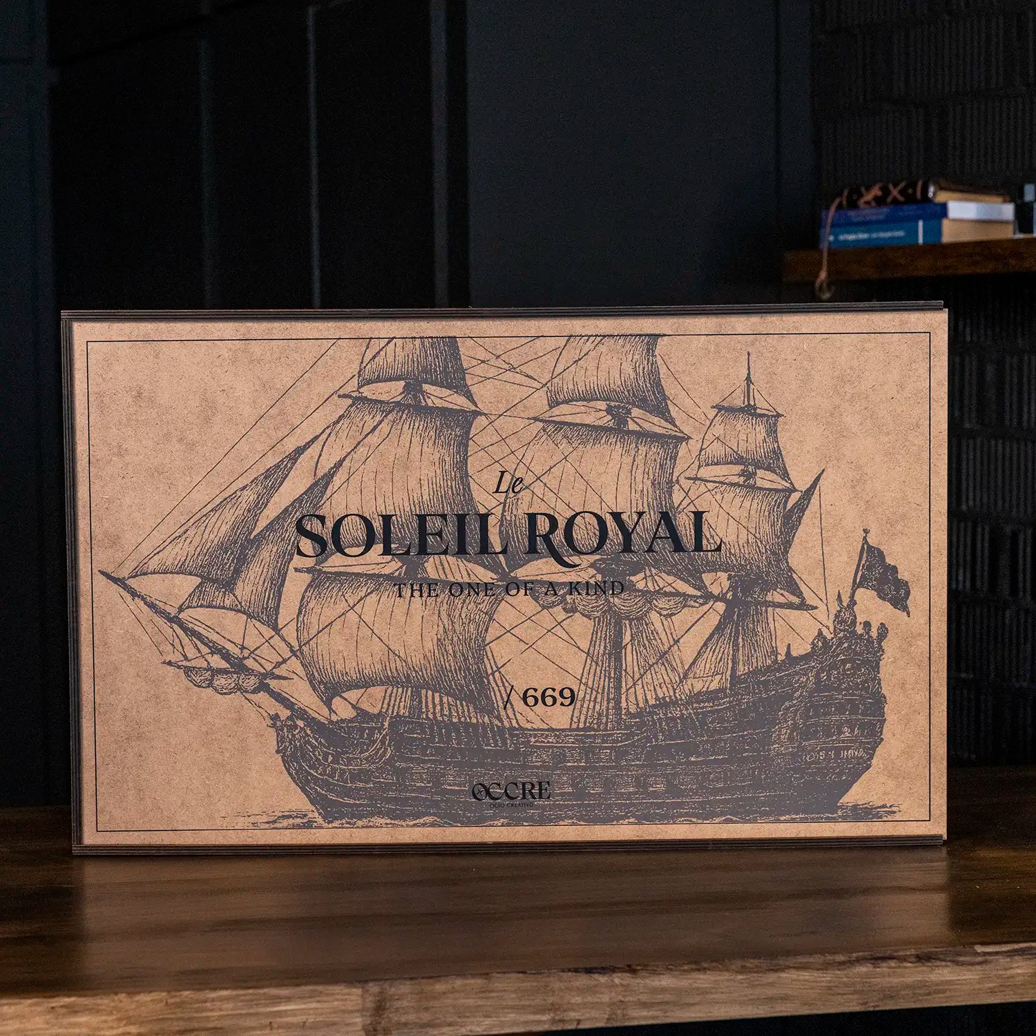 occre-soleil-royal-edizione-limitata-e-numerata-kit-modello-nave-in-legno image 3