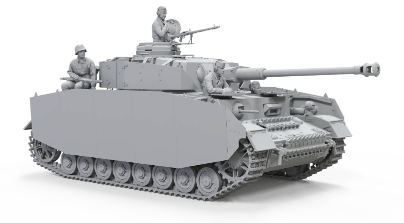 ak-interactive-1-35-pz-kpfw-iv-ausf-h-early-mid-2-in-1-kit-carro-tedesco image 2