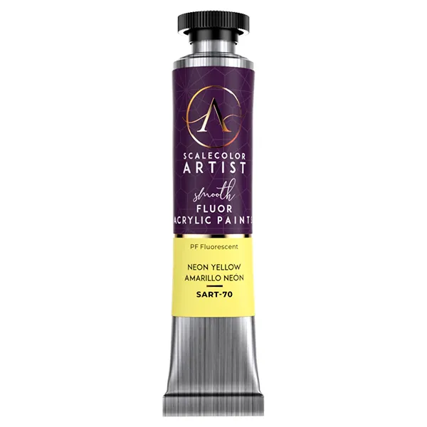 scale75-neon-yellow-20ml-pittura-acrilica-premium-fluor image 1