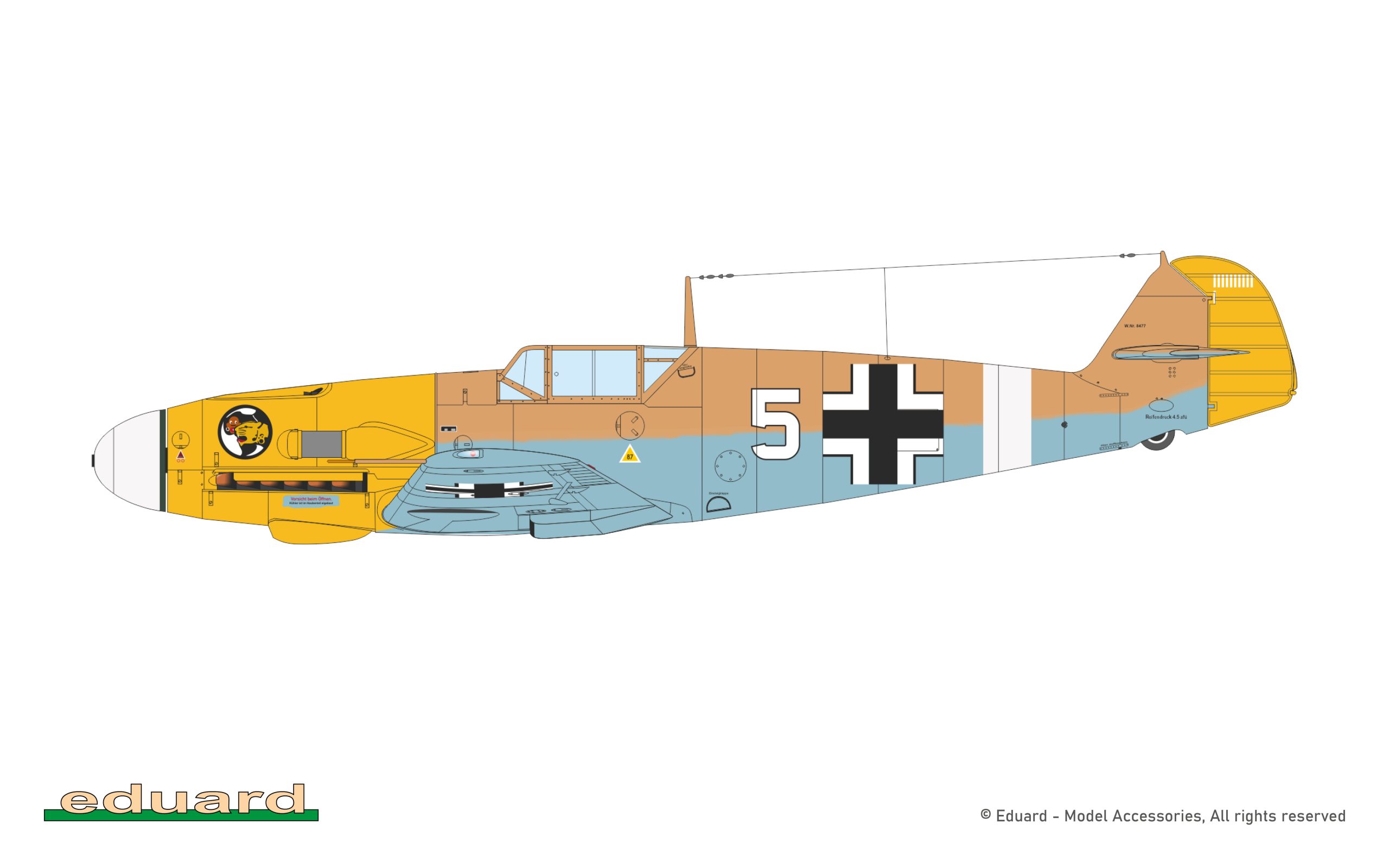ak-interactive-1-72-bf-109f-4-kit-di-modellismo-del-caccia-tedesco image 7