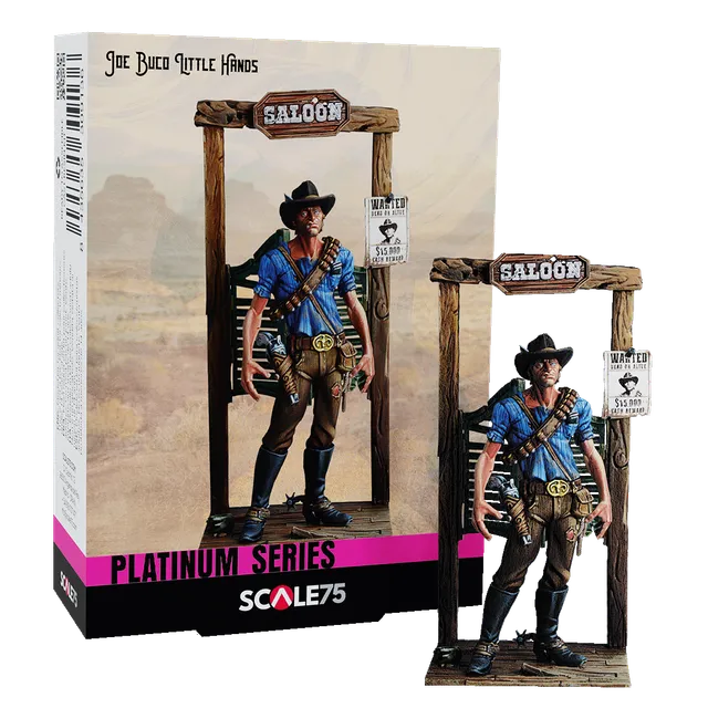scale75-joe-buco-little-hands-platinum-series-miniatura-western-in-resina-1-24 image 1