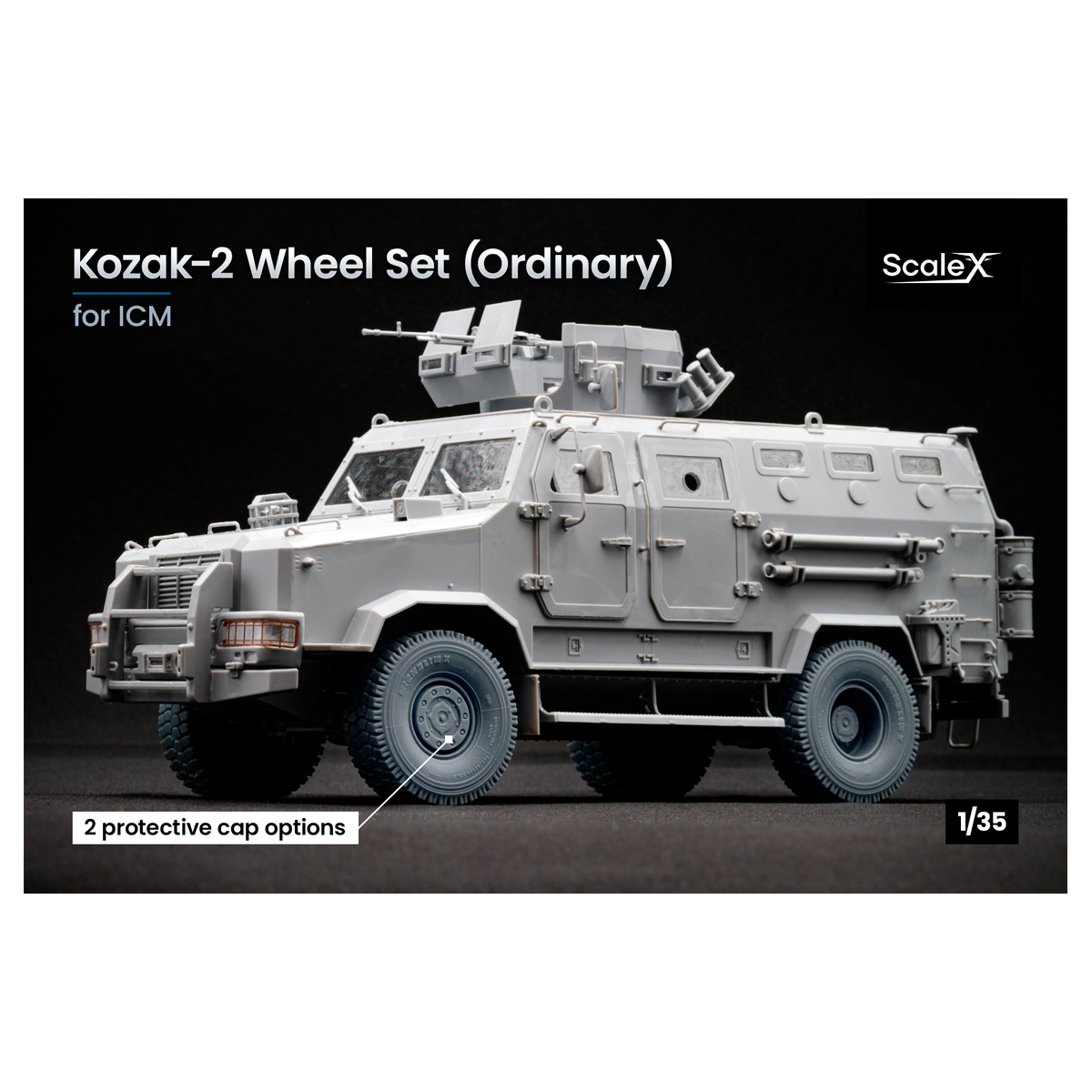 ak-interactive-kozak-2-ordinary-wheel-set-1-35 image 1