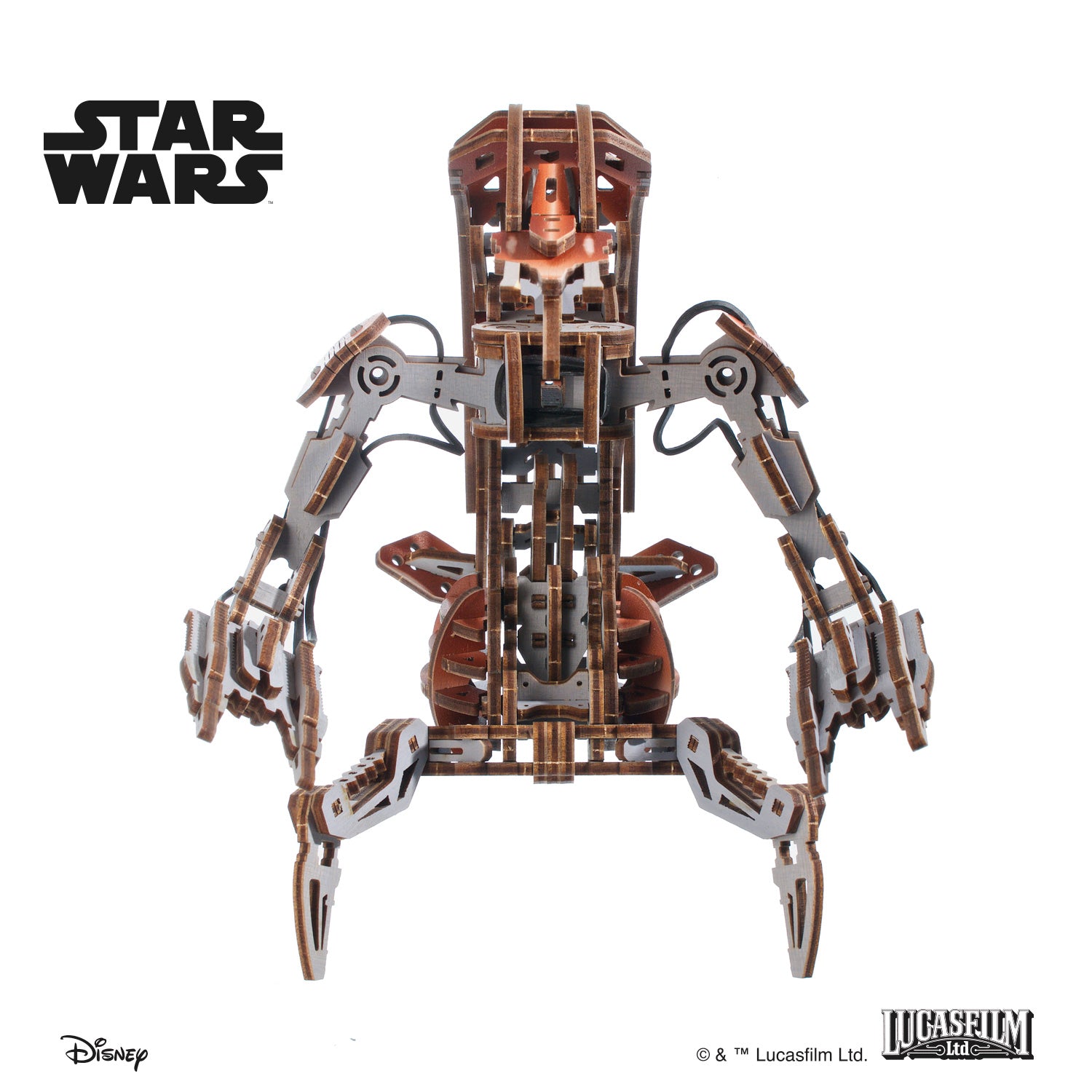 ugears-droideka-star-wars-kit-di-modellismo-meccanico-in-legno image 7