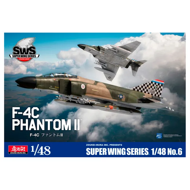 ak-interactive-1-48-f-4c-phantom-ii-kit-aereo-da-modellismo-scala-1-48 image 1