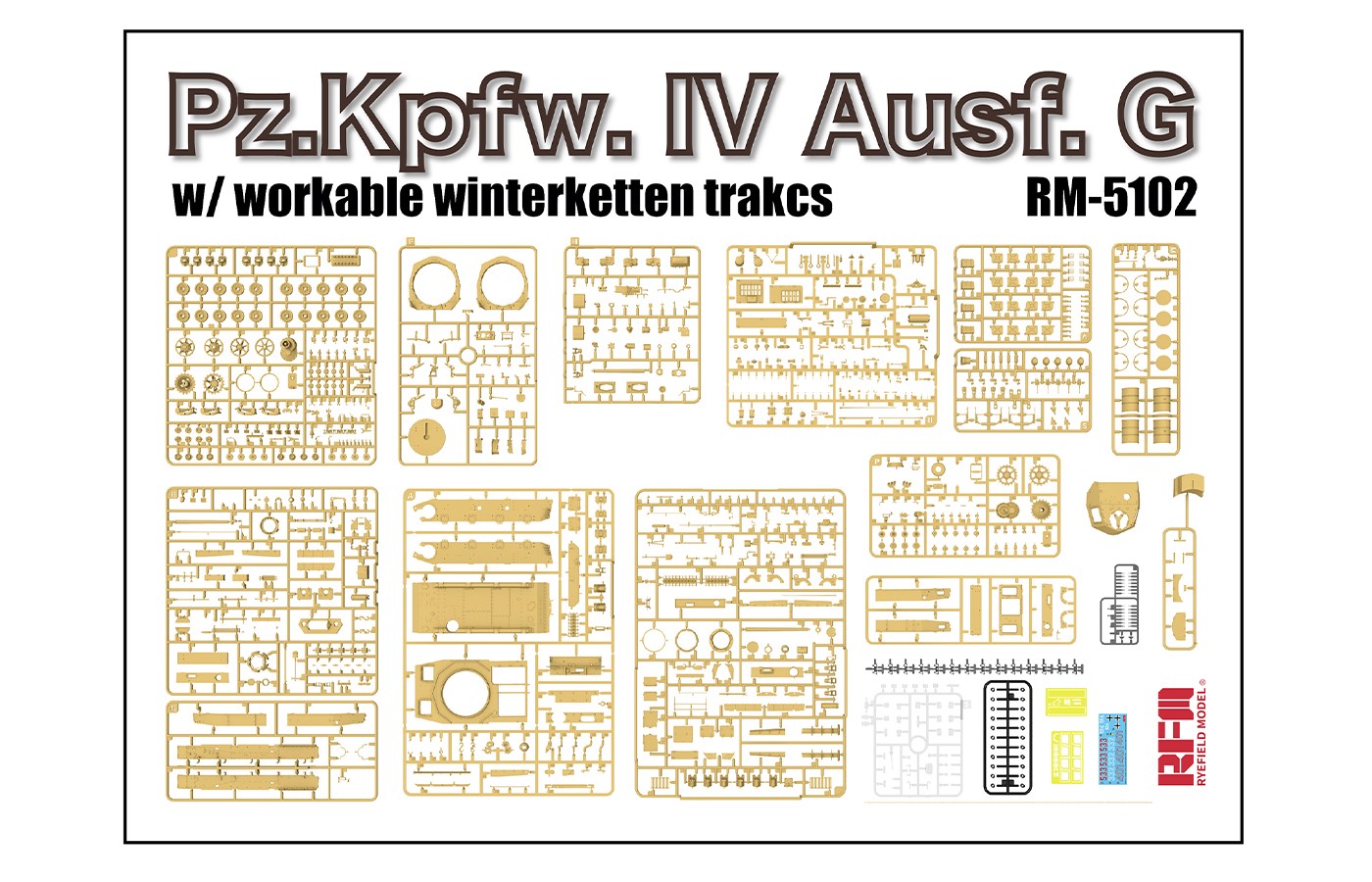 ak-interactive-1-35-pz-kpfw-iv-ausf-g-kit-di-modellismo-con-winterketten-funzion image 3